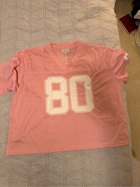 PacSun Baby Pink Mesh Jersey Tee